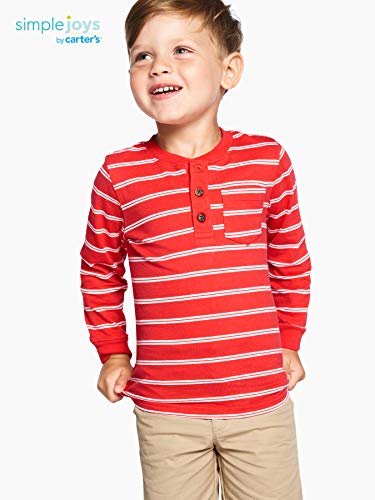 Simple Joys by Carter's Baby Boys' Toddler Flat Front Shorts, 2-Pack Simple Joys by Carter's Baby Boys' Toddler Flat Front Shorts, 2-Pack